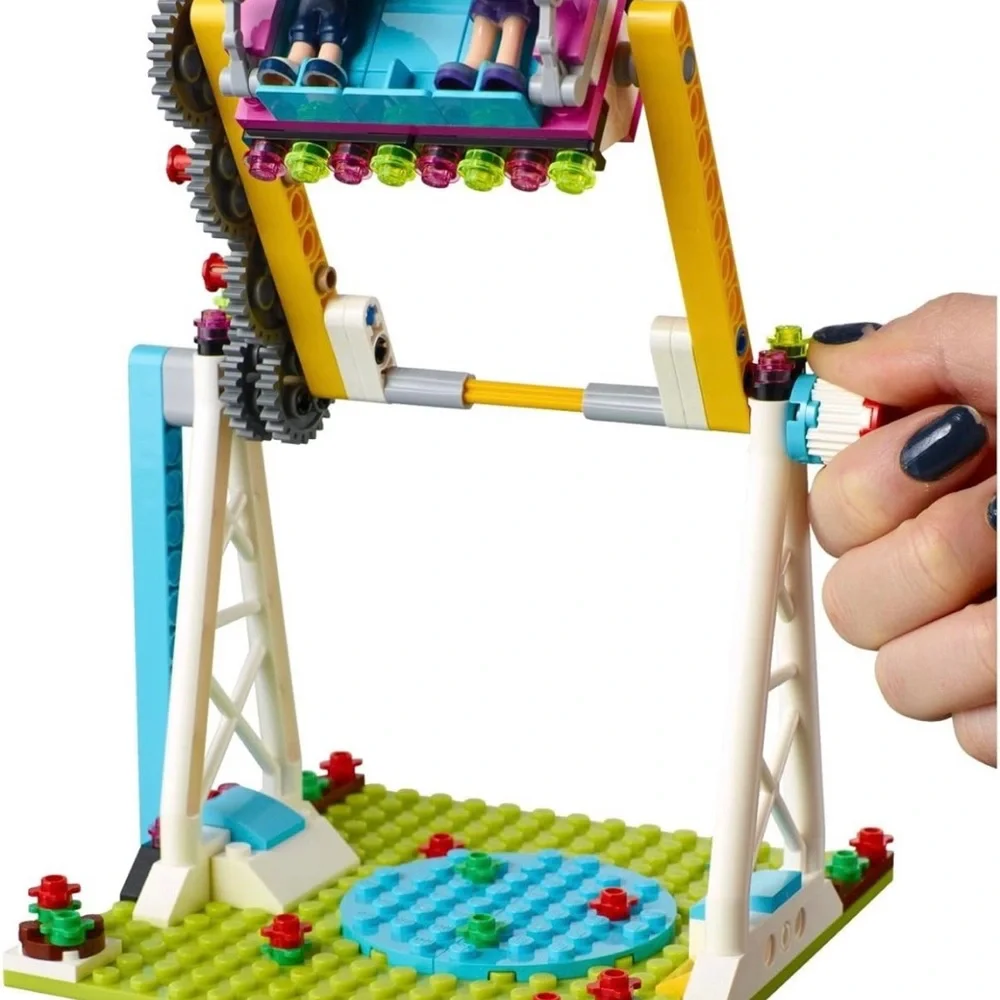 LEGO Friends Amusement Park Bumper Cars Construction Set #41133